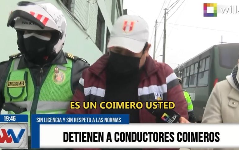 INFORME ESPECIAL | Conductores coimeros