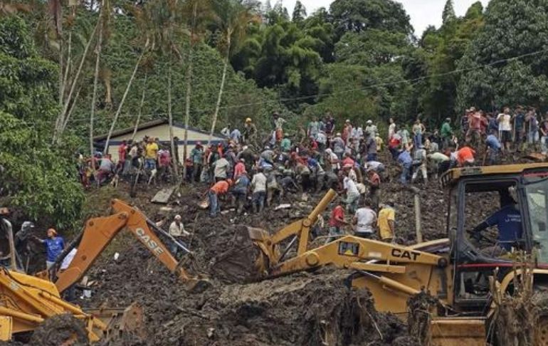 Colombia: tres niños fallecen en escuela rural tras deslizamiento de tierra