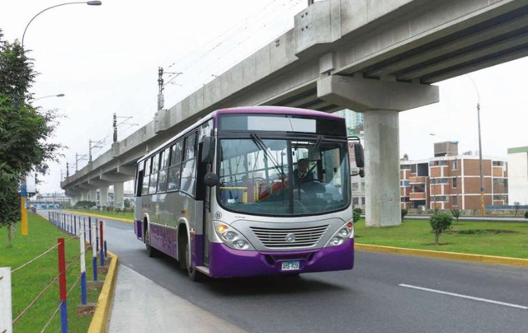 Portada: Corredor Morado: conoce la nueva ruta 406 que va desde San Juan de Lurigancho hasta el Centro de Lima