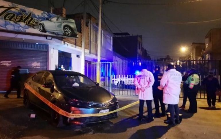 Portada: El Agustino: hombre fue asesinado por sicarios en un car wash