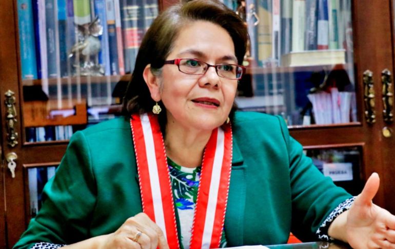 Fiscal suprema Bersabeth Revilla renuncia al Ministerio Público