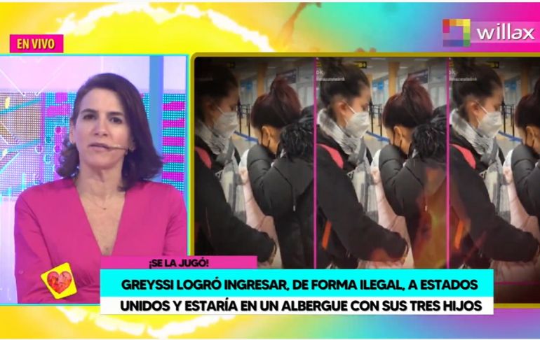 Portada: Gigi Mitre sobre Greissy Ortega tras ingresar ilegalmente a EE.UU.: "Puso en riesgo la vida de sus niños"