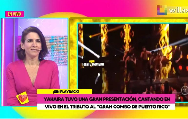 Gigi Mitre sobre presentación de Yahaira Plasencia en Premios Juventud: "Impecable"