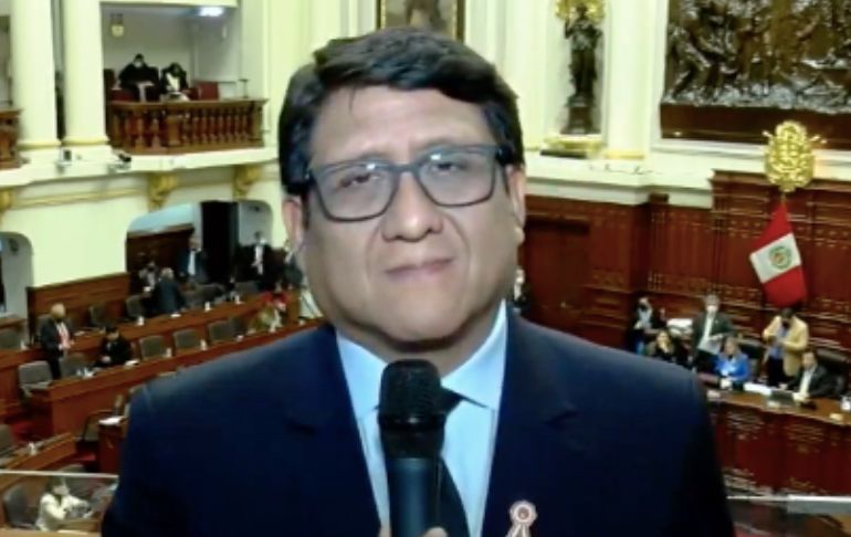 Héctor Ventura: La Comisión de Fiscalización determinó que Pedro Castillo lidera una organización criminal