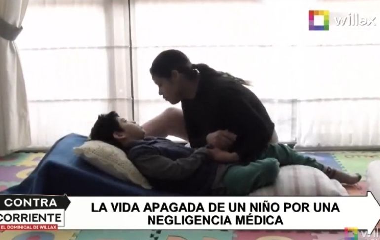 Portada: Hospital Rebagliati: niño quedó con parálisis cerebral mientras que presuntos culpables siguen trabajando [VIDEO]