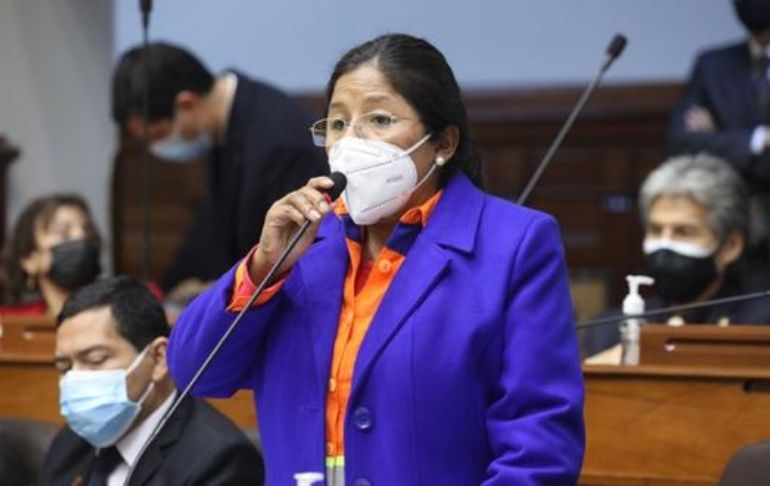 Isabel Cortez: "He decidido postular a la Mesa Directiva del Congreso"