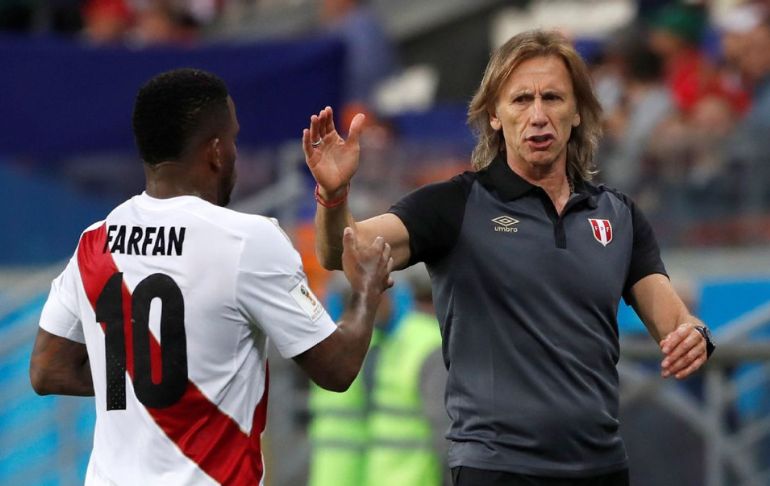 Jefferson Farfán dedica sentidas palabras a Ricardo Gareca: "Gracias por unir al Perú"