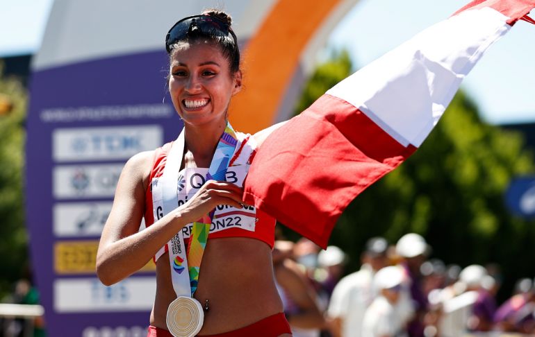 Kimberly García: peruana gana segunda medalla de oro en Mundial de Atletismo