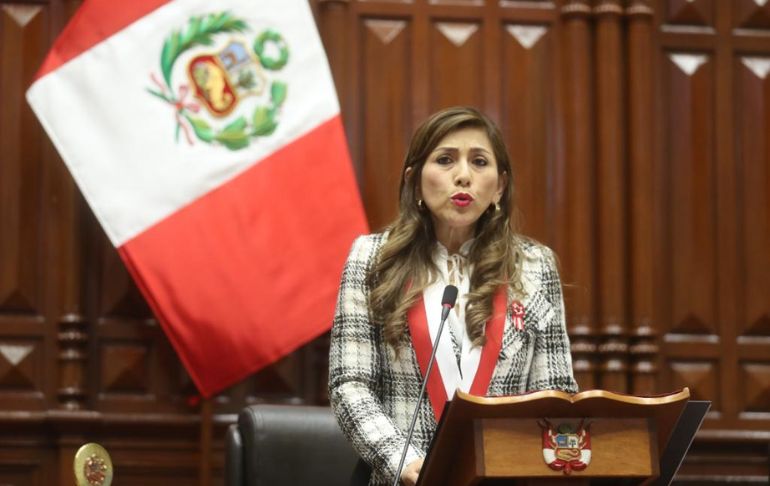 Lady Camones: "Reafirmamos nuestro compromiso en la lucha contra la corrupción, caiga quien caiga"