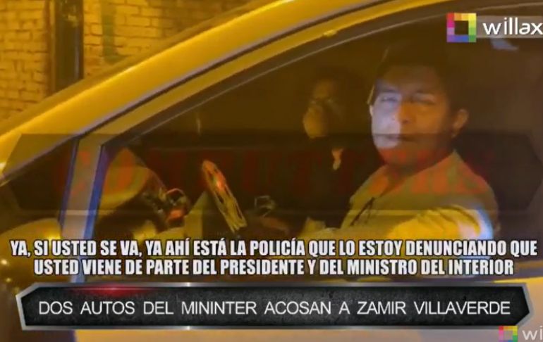 Portada: Phillip Butters: Dos autos del Ministerio del Interior acosan a Zamir Villaverde [VIDEO]