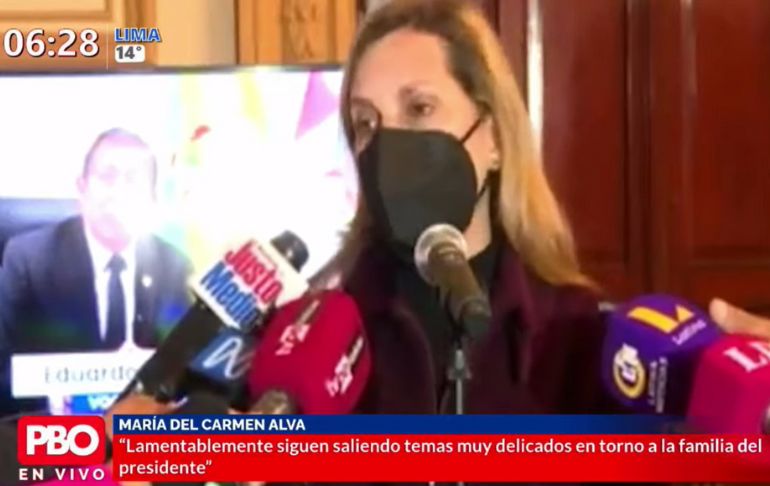 Portada: Alva sobre helipuerto: "Ser presidente no significa poder hacer lo que uno quiere"