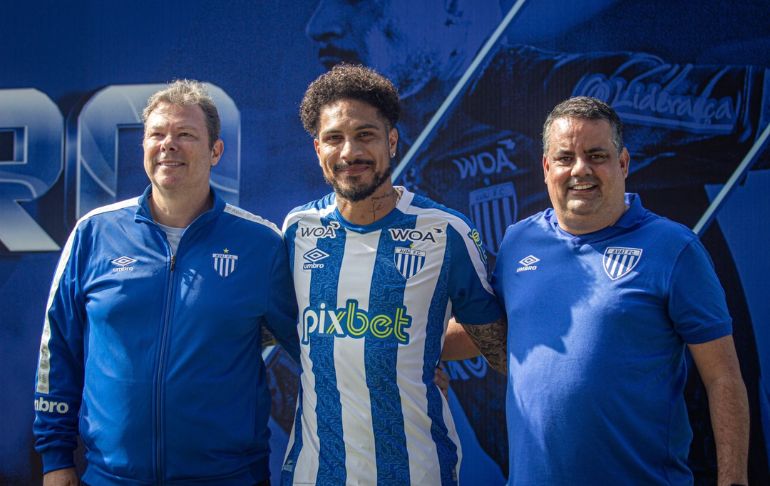 Brasil: Avaí FC anuncia que se han vendido muchas camisetas con el nombre de Paolo Guerrero