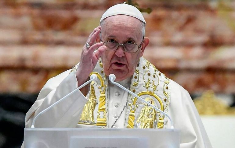 Portada: Papa Francisco pide no olvidar drama de Ucrania