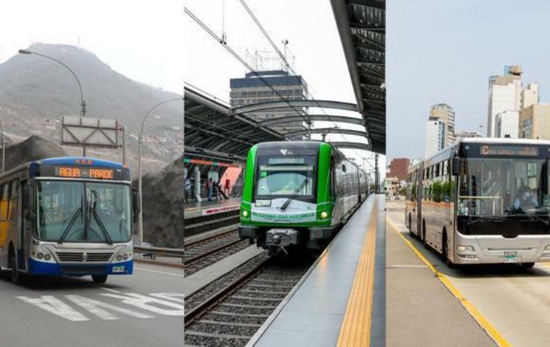 Paro de transportistas: Metropolitano, Corredores y Línea 1 funcionarán con normalidad este lunes
