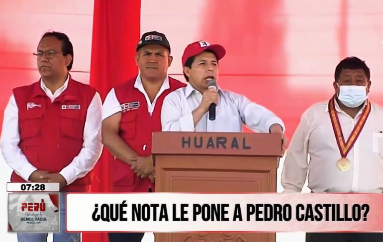 Portada: Pedro Castillo: ¿Qué nota le ponen los peruanos a la gestión del presidente? [VIDEO]