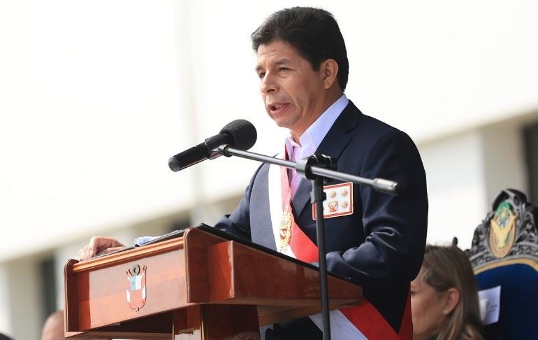 Pedro Castillo sobre su mensaje del 28 de julio: "Plantearemos las metas del país para el siguiente año"
