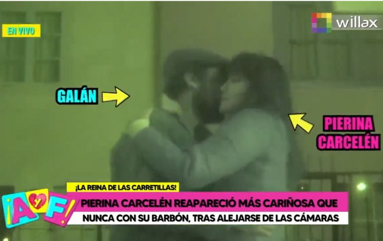 Pierina Carcelén es captada muy cariñosa con misterioso galán