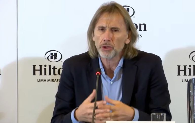 Ricardo Gareca: “Me hubiese gustado clasificar al Mundial, teníamos todo para hacerlo”