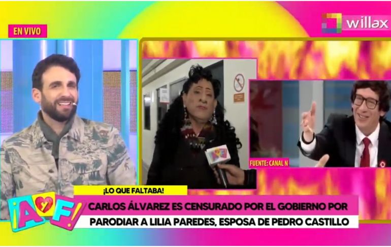 Rodrigo González sobre imitación de Carlos Álvarez a Lilia Paredes: "La deja hasta mejor"