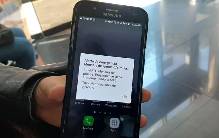 Portada: Sismate: este 24 de julio sonarán nuevas alertas en celulares