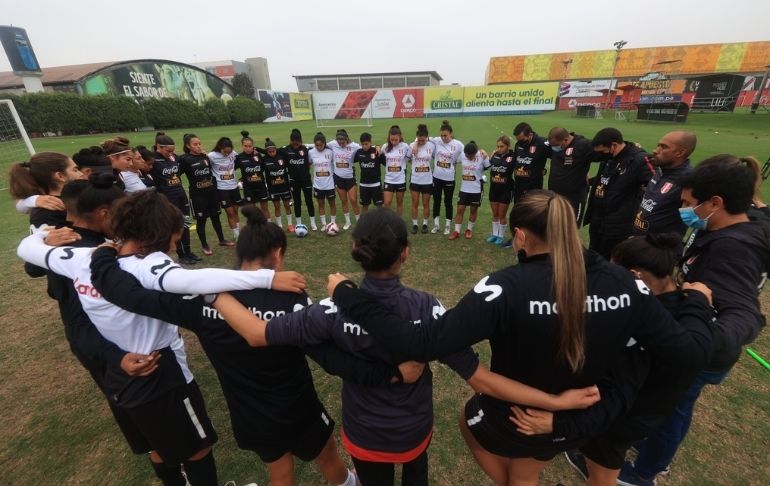 Selección peruana quedó lista para disputar la Copa América Femenina 2022