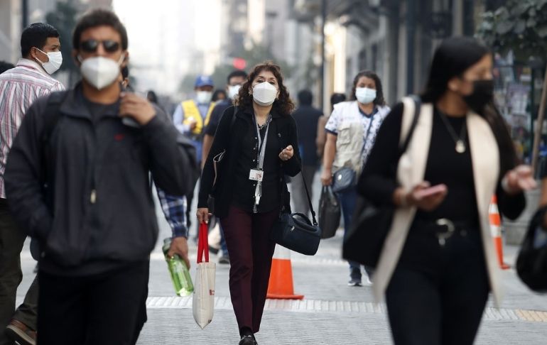 Minsa: Uso de mascarillas volverá a ser obligatorio en espacios abiertos y cerrados por cuarta ola de COVID-19