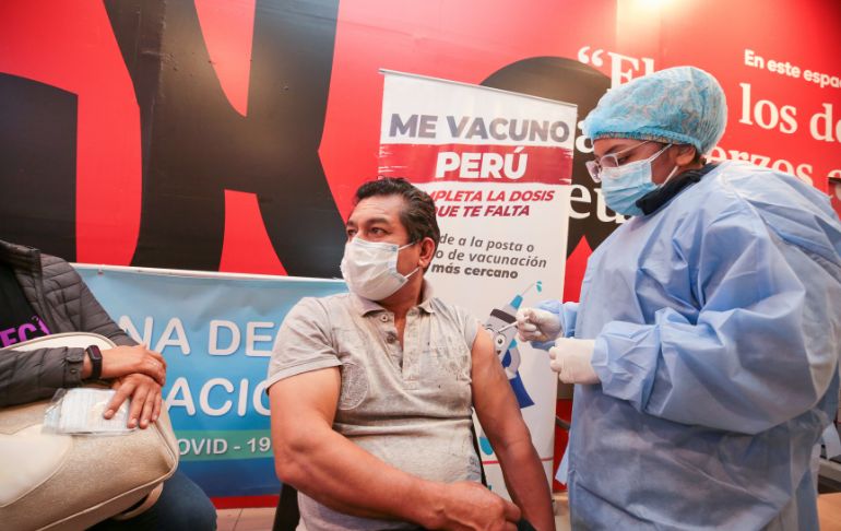 Portada: COVID-19: más de 29 millones 654 mil peruanos ya fueron vacunados