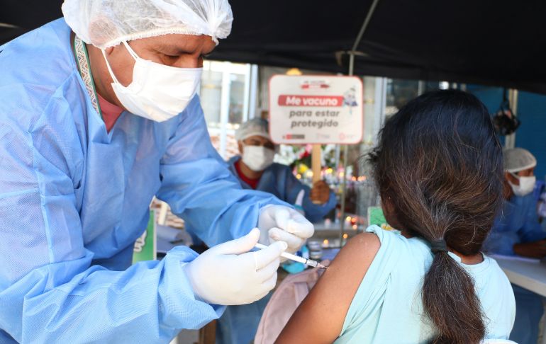 COVID-19: Minsa autorizó aplicación de la tercera dosis en niños y niñas de 5 a 11 años