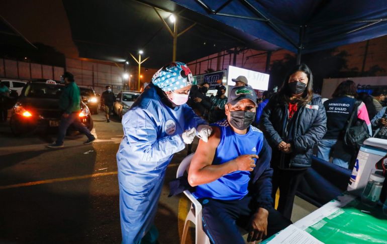 COVID-19: más de 29 millones 660 mil peruanos ya fueron vacunados