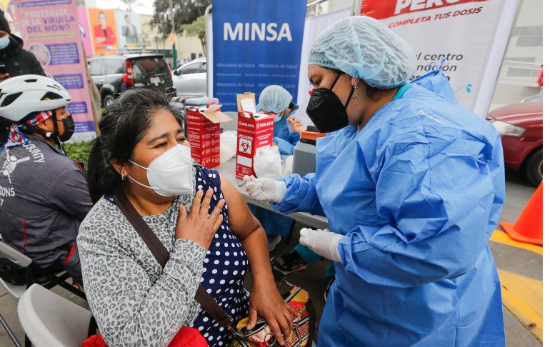 COVID-19: más de 29 millones 584 mil peruanos ya fueron vacunados