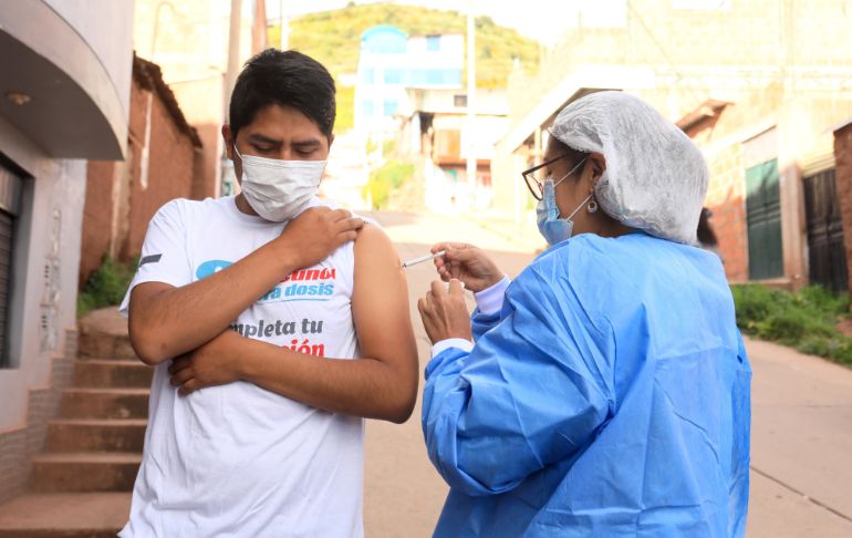 COVID-19: más de 29 millones 520 mil peruanos ya fueron vacunados