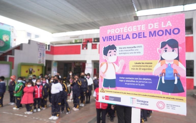 Viruela del mono: conoce las medidas del Minsa para prevenir contagios en colegios