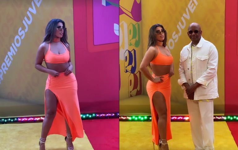 Yahaira Plasencia sobre su vestido en Premios Juventud: "Lo mandé a hacer"