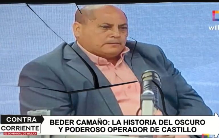 Portada: Américo Gonza fue el nexo de Beder Camacho para llegar a Pedro Castillo [VIDEO]
