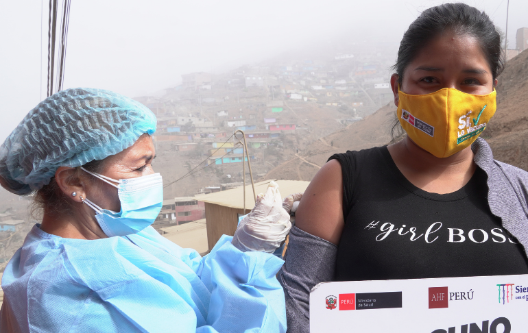 Portada: Lima y Callao: Conoce el horario de vacunación contra Influenza y COVID-19
