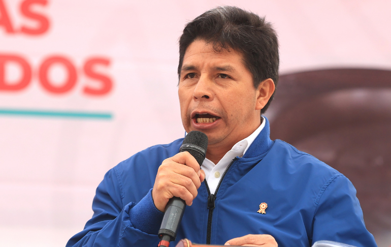 Portada: ¡Otro lapsus! Pedro Castillo dice "viva el paro", en vez de "viva el Perú"