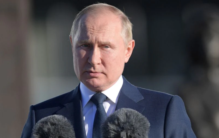 Portada: Vladimir Putin sobre invasión a Ucrania: Aún no hemos empezado nada serio