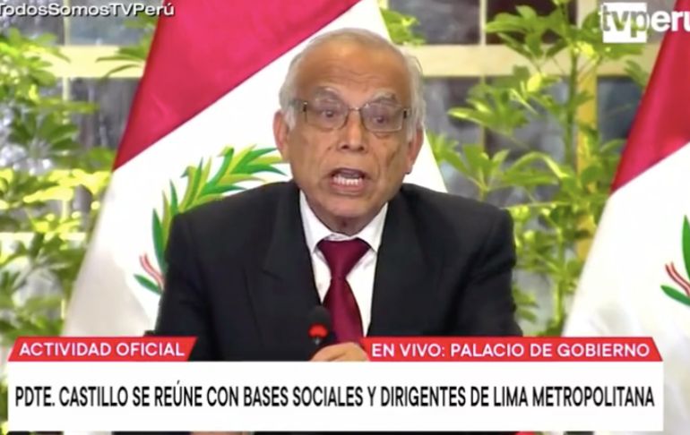 Portada: Aníbal Torres tras detención de Yenifer Paredes: "Los peruanos estamos ganando una líder"