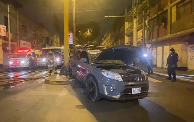 Portada: Lince: seis personas resultan heridas en accidente de tránsito