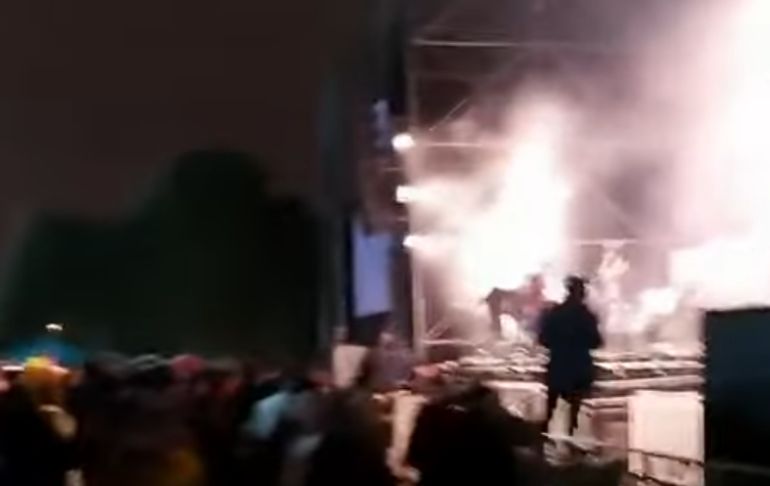 Portada: Agua Marina: explosivo estalló durante su concierto en Trujillo un día antes de ser asaltados