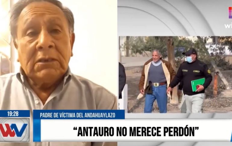 Padre de víctima del Andahuaylazo sobre Antauro Humala: "Ver a este sujeto me remueve viejas heridas" [VIDEO]