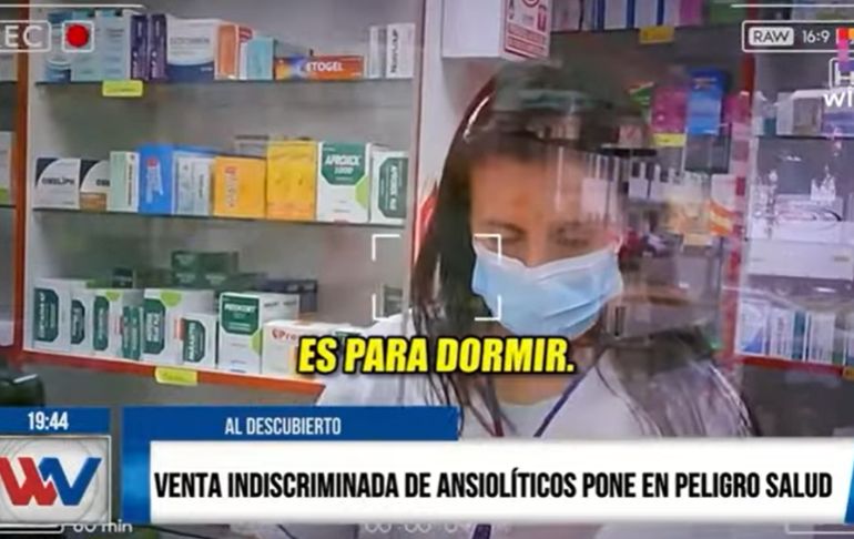 INFORME ESPECIAL | Venta indiscriminada de ansiolíticos pone en peligro la salud [VIDEO]