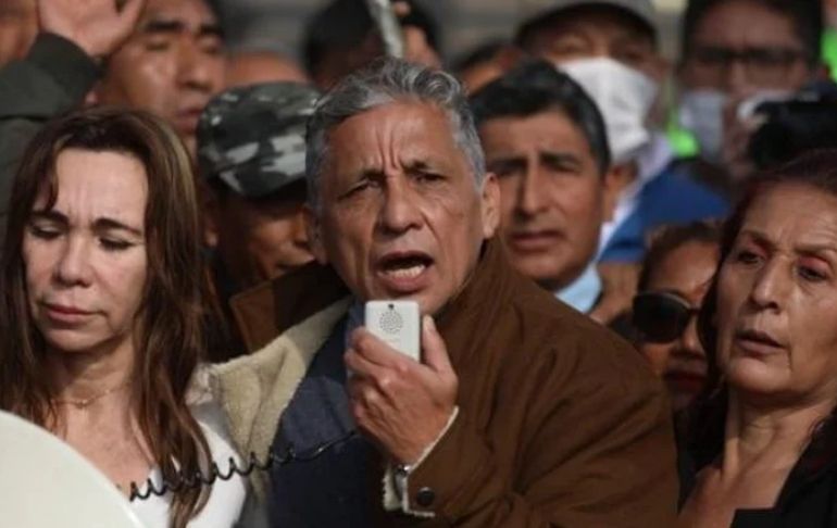 Antauro Humala se reúne con etnocaceristas en Cerro Azul