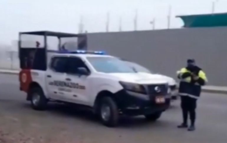 Ate: hallan cuerpo de un hombre colgado en un árbol de la vía pública