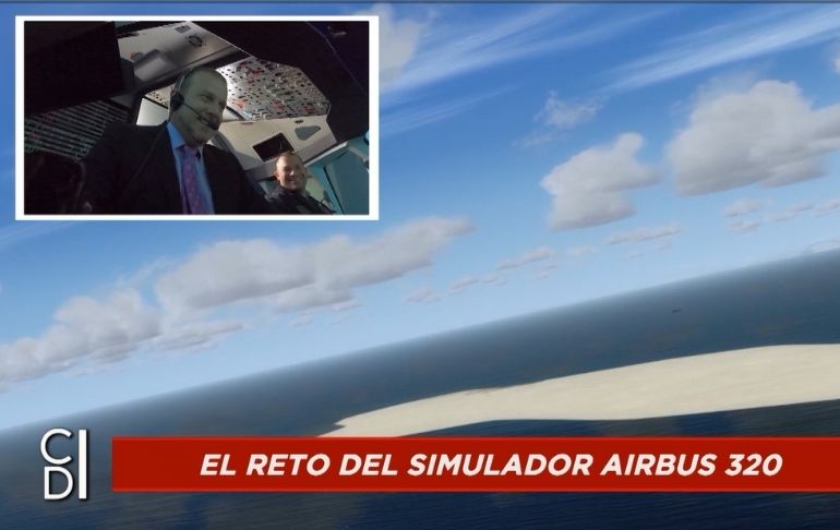 Portada: Augusto Thorndike vive experiencia como alumno de aviación en ESPAC [VIDEO]