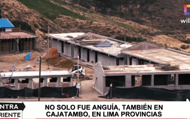 Portada: Empresa de Hugo Espino Lucana ganó irregular licitación en Cajatambo