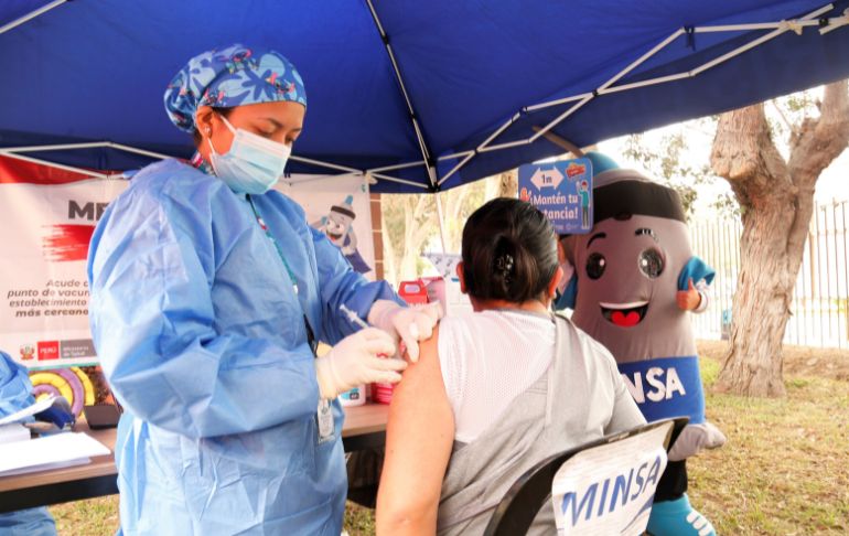 COVID-19: más de 29 millones 701 mil peruanos ya fueron vacunados