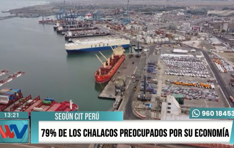 Portada: CIT Perú: 79% de los chalacos preocupados por su economía [VIDEO]