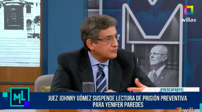 Juan Sheput: "El juez Johnny Gómez está preparando el ambiente para liberar a Yenifer Paredes y Nenil Medina"