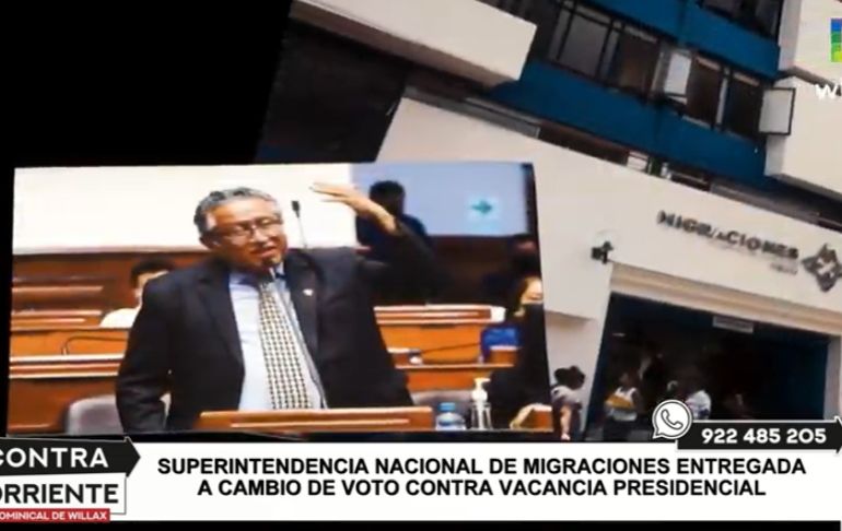 Migraciones se habría convertido en una inmensa agencia de empleo operada por el congresista Carlos Alva [VIDEO]